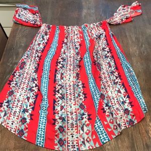 Karlie Patterned Tunic